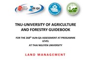 Guidebook for assessment at progamme level (Land management)